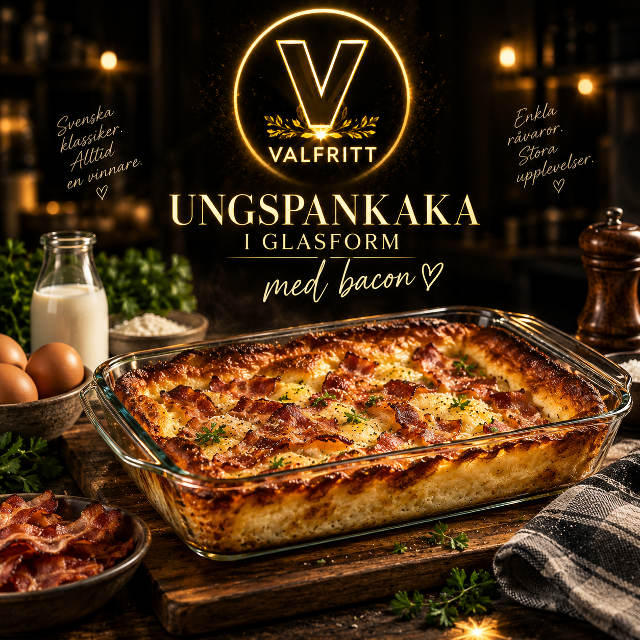 We Made Swedish Bacon Pancake… With My Daughter as Our Assistant 😂🥓🇸🇪 | Valfritt feat. Liora
